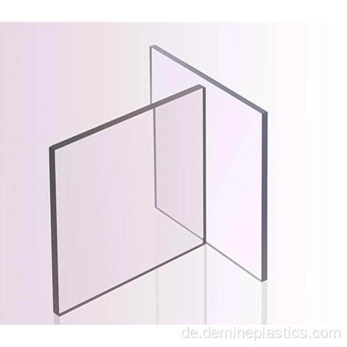 Größe 48 &#39;&#39; x 96 &#39;&#39; Clear Solid Polycarbonate Panel Antistatisch